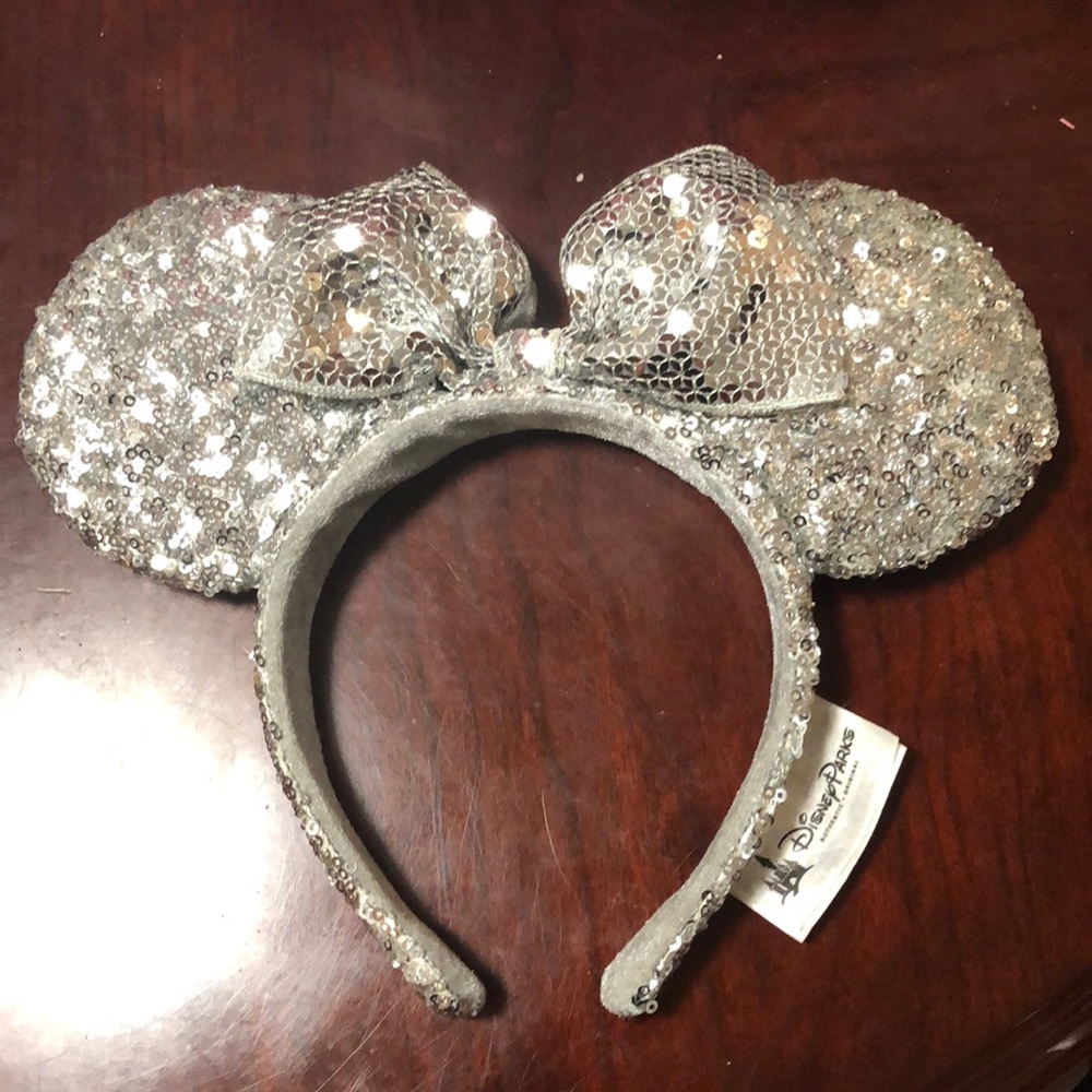 Silver Minnie ears